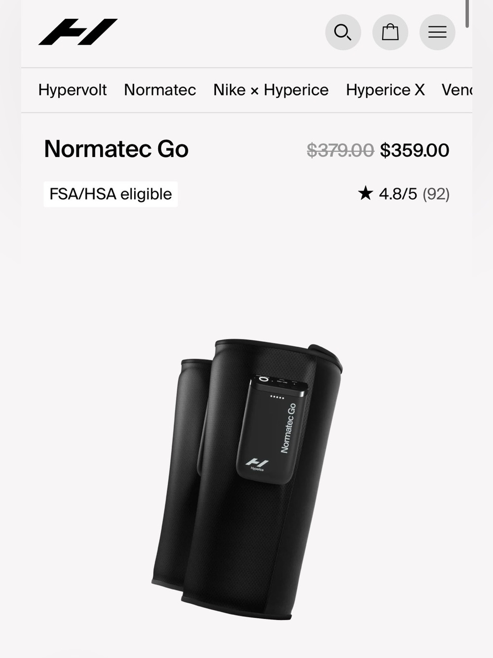 Hyperice Normatec Go - Picture 6 of 9